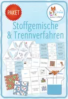 Vorschau - Arbeitsblätter - Stoffgemische und Trennverfahren – 7x Spiele und Aktivitäten - Deckblatt