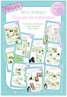 Vista previa - Unidades / Secuencias / Situaciones de Aprendizaje - Wild animals - Paquete de materiales - Portada
