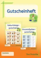 Vorschau - Arbeitsblätter - Schulalltag - Gutscheine - Deckblatt