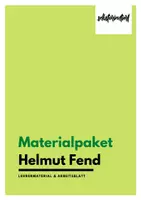 Vorschau - Stundenentwürfe - Präsentation & Arbeitsblatt über Helmut Fend und die vier klassischen Schulfunktionen - Deckblatt