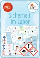 Vorschau - Arbeitsblätter - SPAR-PAKET Sicherheit im Fachraum - 12x Aktivitäten und Spiele - Deckblatt