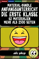 Vorschau - Unterrichtsreihen - Das große Bundle zum Anfangsunterricht - Die 1. Klasse (über 2500 Seiten) - Deckblatt