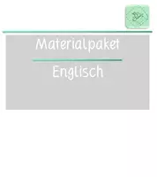 Vorschau - Stundenentwürfe - Komplettpaket Englischunterricht - wachsendes Bundle - Deckblatt