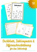 Vorschau - Arbeitsblätter - Materialpaket "Zahlenheft" - Deckblatt