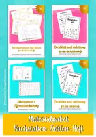 Vorschau - Arbeitsblätter - Materialpaket "Buchstaben-Zahlen-Heft" - Deckblatt