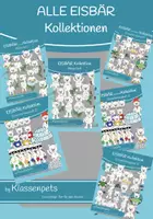 Vorschau - selbst erstellte Cliparts/Grafiken - Alle vorhandenen Eisbär Clipart Kollektionen in einem Paket - Deckblatt