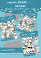 Vorschau - selbst erstellte Cliparts/Grafiken - Die komplette Eisbär Clipart Kollektion mit Schleife - Deckblatt