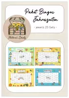 Vorschau - Spiele - Paket Bingo Jahreszeiten - Deckblatt