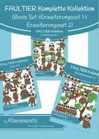Vorschau - selbst erstellte Cliparts/Grafiken - Die komplette Faultier Clipart Kollektion - Deckblatt