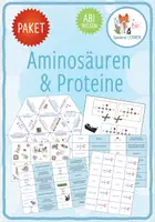 Vorschau - Spiele - Aminosäuren und Proteine - 6x Aktivitäten und Spiele (Abitur) - Deckblatt