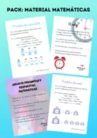 Vista previa - Unidades / Secuencias / Situaciones de Aprendizaje - PACK: CONCEPTOS MATEMÁTICOS - Portada