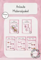 Vorschau - Arbeitsblätter - Anlaute Materialpaket - Deckblatt