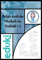 Vorschau - Arbeitsblätter - Rallyes durch das Schulbuch von Headlight 1-6 - Deckblatt