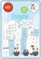 Vorschau - Arbeitsblätter - Enzyme (Abitur) – 5x Spiele und Aktivitäten - Deckblatt