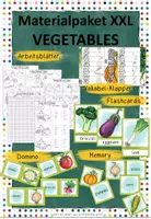 Vorschau - Arbeitsblätter - Materialpaket XXL Vegetables - Deckblatt