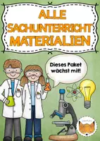 Vorschau - Arbeitsblätter - Sachunterricht Komplettpaket - Deckblatt