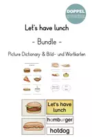 Vorschau - Arbeitsblätter - "Let's have lunch": Picture Dictionary & Bild- und Wortkarten - Deckblatt