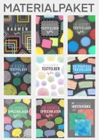 Vorschau - selbst erstellte Cliparts/Grafiken - Materialpaket “Textfelder” - Deckblatt