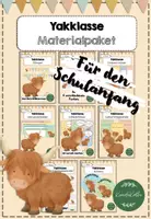 Vorschau - Fördermaterial/Inklusion - Yakklasse Materialpaket - Deckblatt