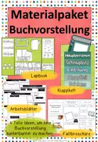 Vorschau - Stundenentwürfe - Materialpaket Buchvorstellung - Deckblatt