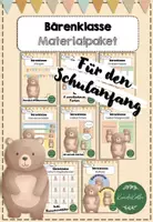 Vorschau - Mal- und Bastelvorlagen - Bärenklasse Materialpaket - Deckblatt