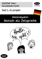 Vorschau - Arbeitsblätter - Materialpaket DaZ/DaF - Deutsch als Zielsprache für Kinder und Jugendliche - Deckblatt