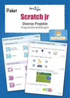 Vorschau - Arbeitsblätter - Scratch jr - Programmieranleitungen - Einführung ins Programmieren - Deckblatt