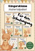 Vorschau - Fördermaterial/Inklusion - Känguruklasse Materialpaket - Deckblatt