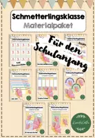 Vorschau - Bildkarten - Schmetterlingsklasse Materialpaket - Deckblatt