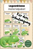Vorschau - Fördermaterial/Inklusion - Leguanklasse Materialpaket - Deckblatt