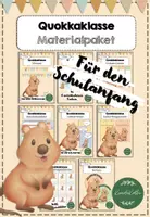 Vorschau - Präsentationen/Tafelbilder - Quokkaklasse Materialpaket - Deckblatt