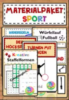 Vorschau - Stundenentwürfe - Materialpaket Sport XXL - Deckblatt