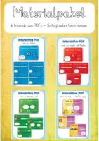 Vorschau - Interaktives Material - Paket - Interaktive PDF - Satzglieder finden - Deckblatt