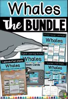 Vista previa - Juegos / Gamificación - Whales - Learning resource package (BUNDLE) - Portada