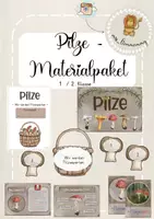 Vorschau - Unterrichtsreihen - Materialpaket: Pilze (1./2. Klasse) - Deckblatt