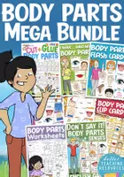 Vista previa - Unidades / Secuencias / Situaciones de Aprendizaje - body parts bundle English / Inglés - Portada