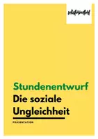 Vorschau - Arbeitsblätter - Sparpaket: Die soziale Ungleichheit mit Dimensionen - Stundenentwürfe & Arbeitsblätter - Deckblatt