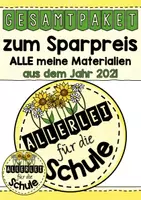 Vorschau - Stundenentwürfe - Gesamtpaket - alle Materialien aus dem Jahr 2021! - Deckblatt