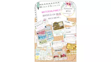 Vorschau - Stundenentwürfe - Werken und Gestalten Basics-Materialpaket - Deckblatt