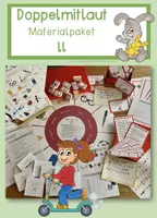 Vorschau - Arbeitsblätter - Doppelmitlaut ll - Sparpaket - Deckblatt