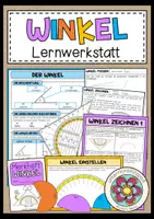Vorschau - Arbeitsblätter - WINKEL - Lernwerkstatt (5. Schulstufe) - Deckblatt