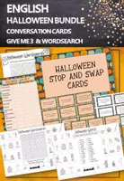 Vorschau - Arbeitsblätter - Halloween Bundle - Deckblatt