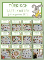 Vorschau - Präsentationen/Tafelbilder - Tafelbildkarten türkisch - Sparpaket - Deckblatt