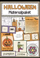 Vorschau - Stundenentwürfe - HALLOWEEN - SPARPAKET (Englisch) 4.-8. Schulstufe - Deckblatt