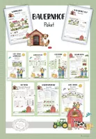 Vorschau - Arbeitsblätter - Bauernhof - Paket - Deckblatt