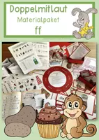 Vorschau - Arbeitsblätter - Doppelmitlaut ff - Sparpaket - Deckblatt