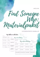 Vorschau - Spiele - Find someone Who - Materialpaket - Deckblatt