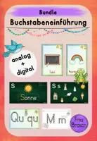 Vorschau - Arbeitsblätter - Großes Paket: Alles rund um die Buchstabeneinführung - Deckblatt