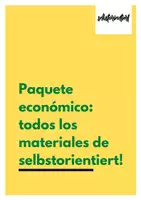 Vista previa - Unidades / Secuencias / Situaciones de Aprendizaje - Paquete económico: todos los materiales de selbstorientiert! - Portada