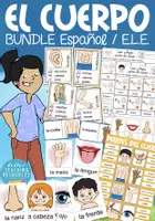 Vista previa - Unidades / Secuencias / Situaciones de Aprendizaje - EL CUERPO bundle Español - Portada